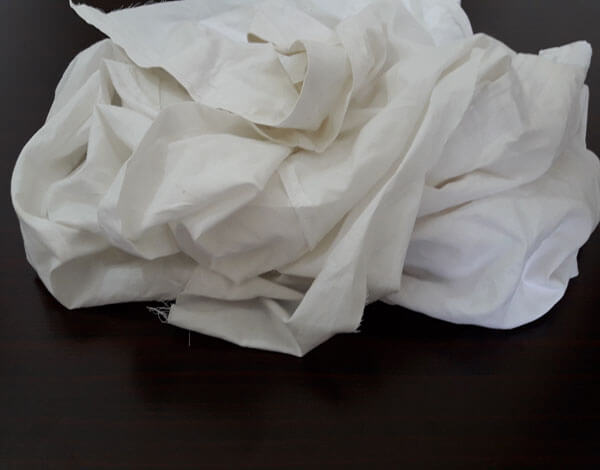 Recycled white Cotton Mix